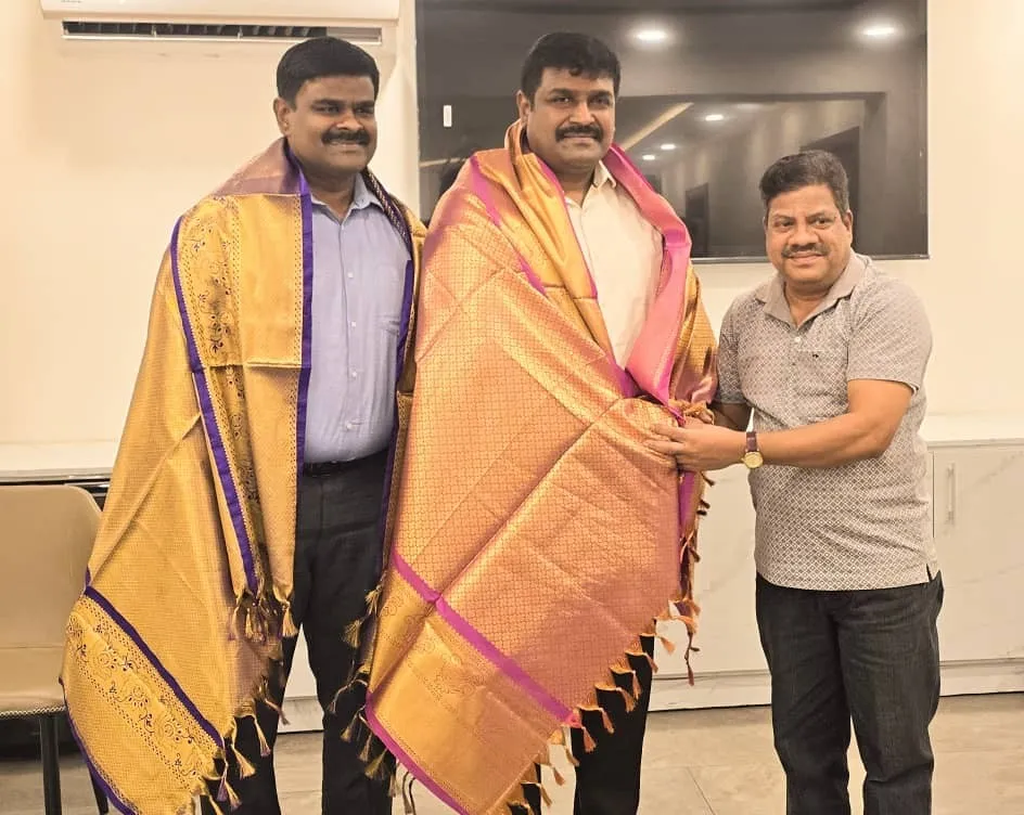 Honored in Accra: James Kwame Rajamani, James Rajamani, James Gnanaraj Rajamani, and Immanuel Rajamani of Kingdom Exim